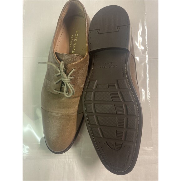 Cole Haan Mens 9 CAP Toes Oxford Dress Shoes Lace-up Classic Comfort Office